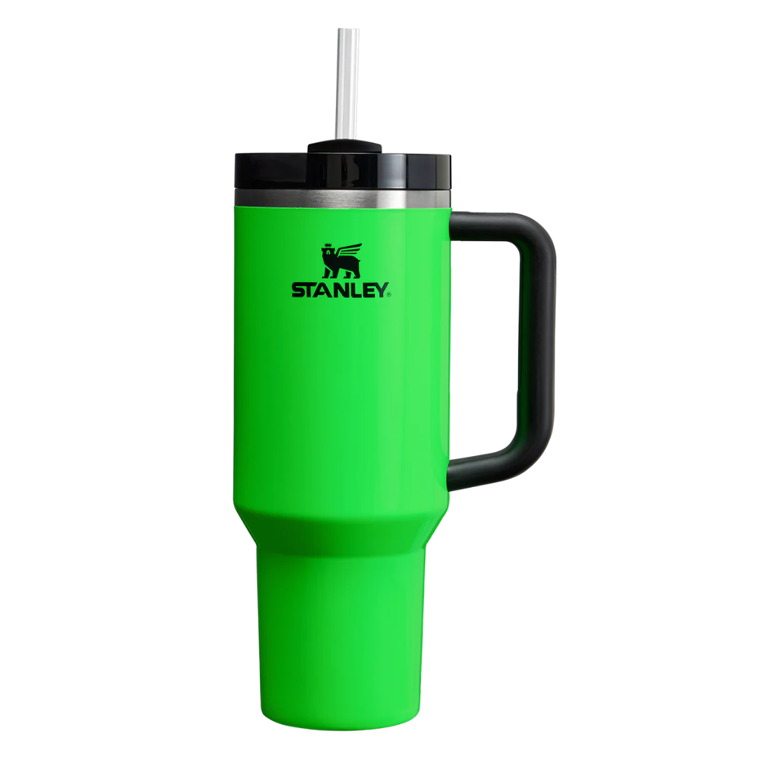 Stanley neon green cup 40oz