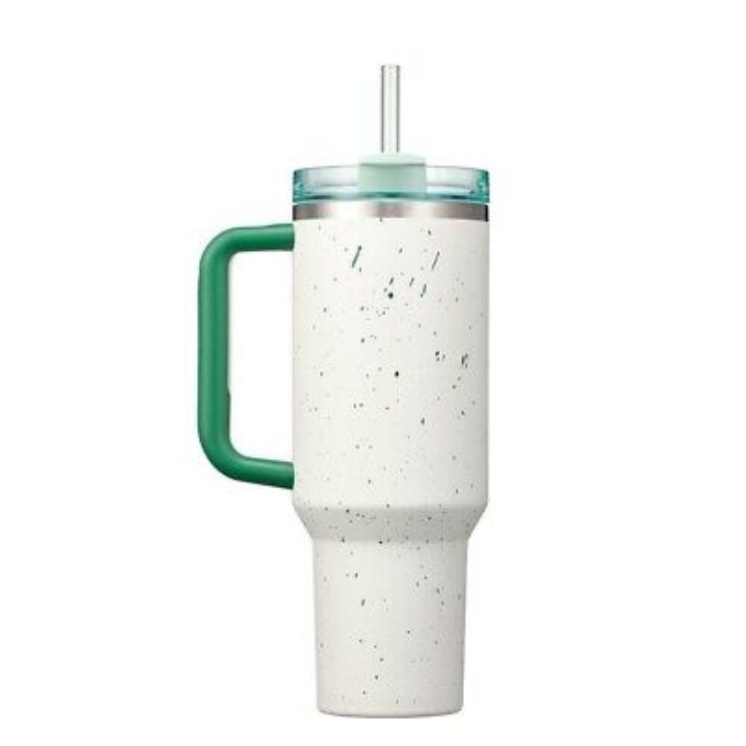 Green Pebbles Starbucks Stanley 40oz