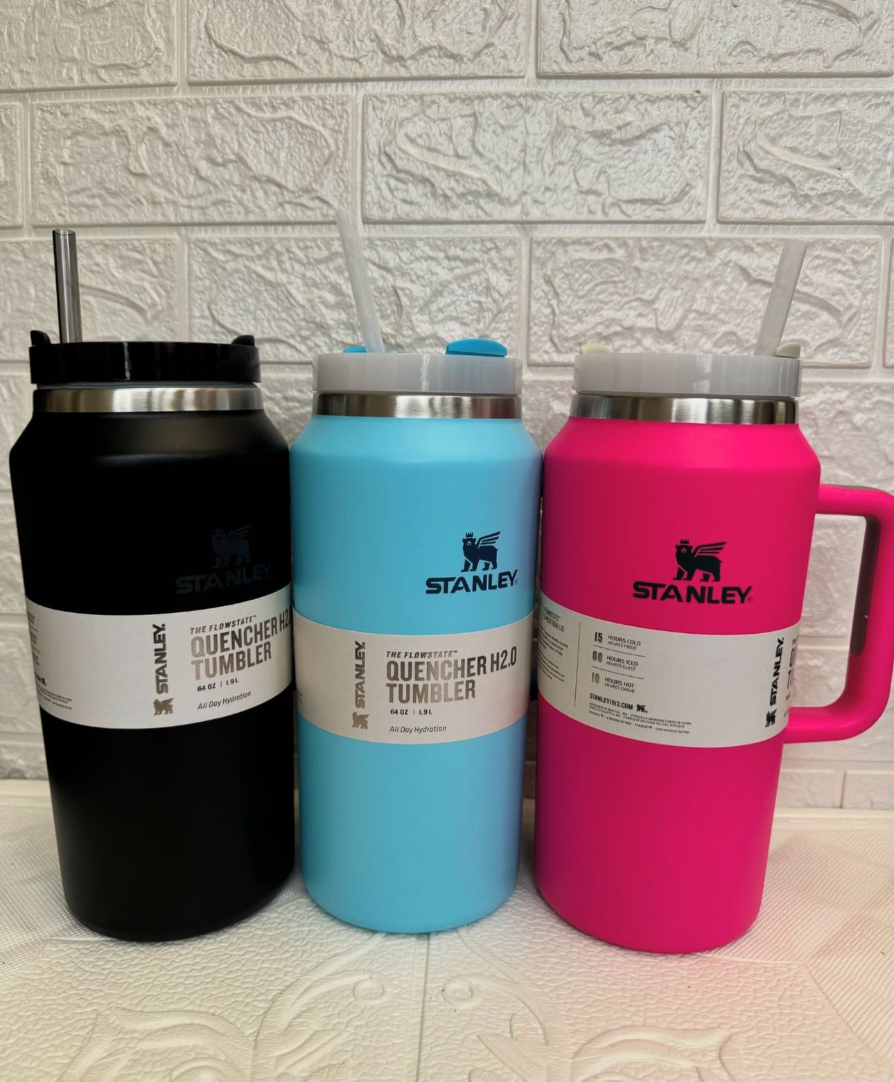 stanley 64oz fuchsia collection